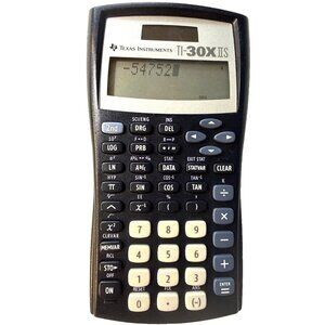 Texas Instruments Ti 30X II S Scientific Calculator Navy Blue || USED
